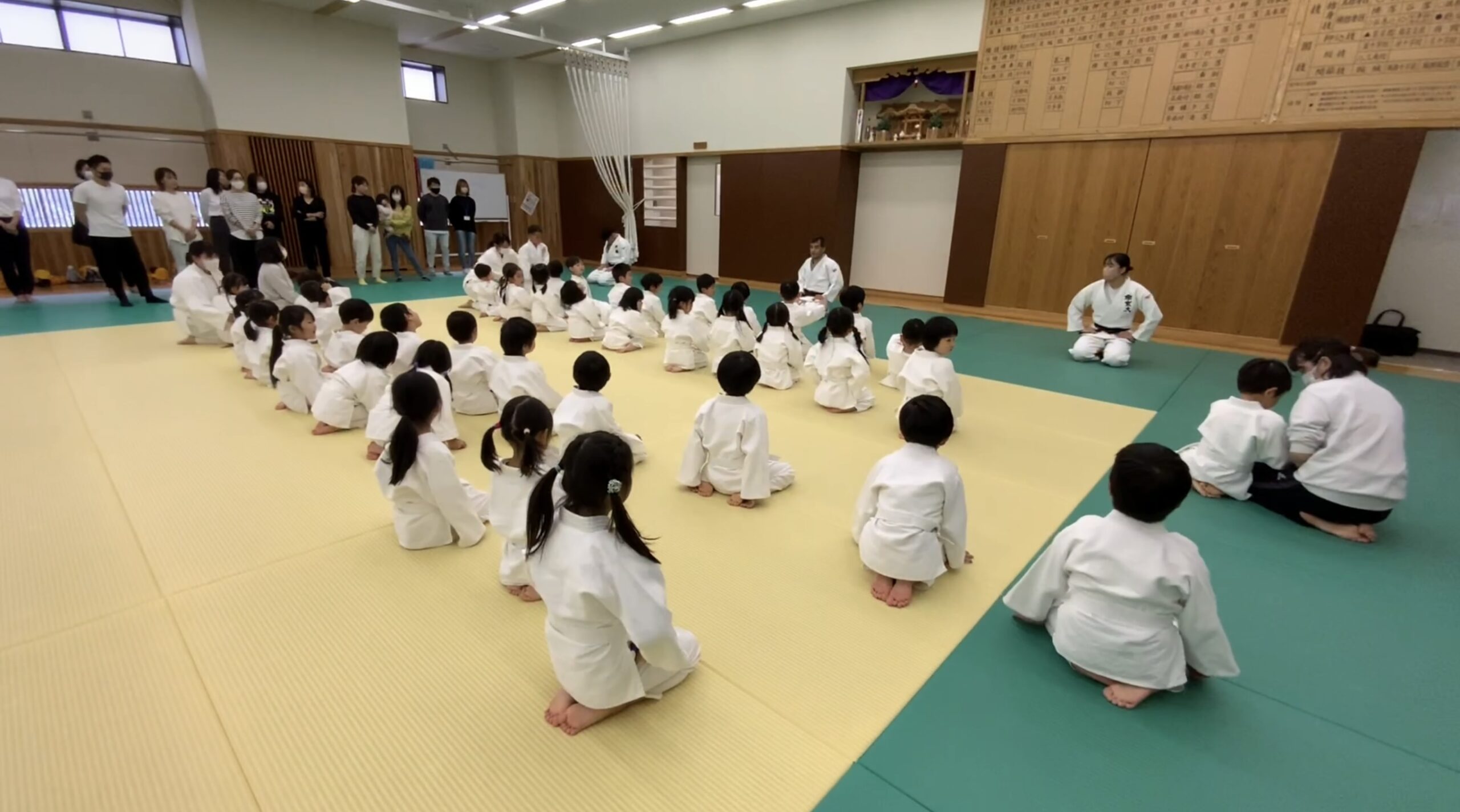 年長組さんが柔道教室に参加しました！